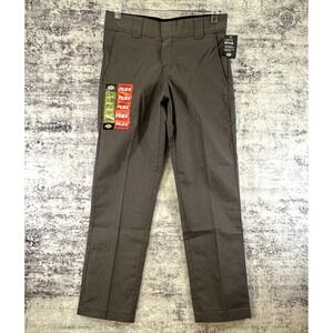 NWT - Dickies Twill Work Pant Slim Fit Tapered Leg - Grey‎ - Men's 28x30